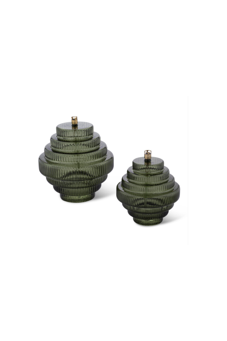 Bougie twin verte