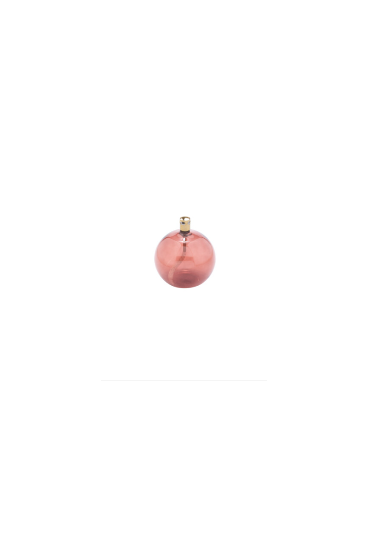 Bougie ronde fumée amarant