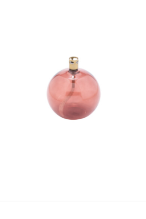 Bougie ronde fumée amarant