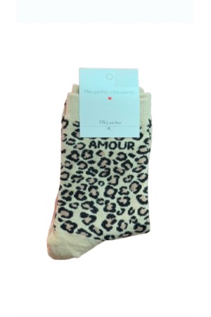Chaussettes Amour Léopard