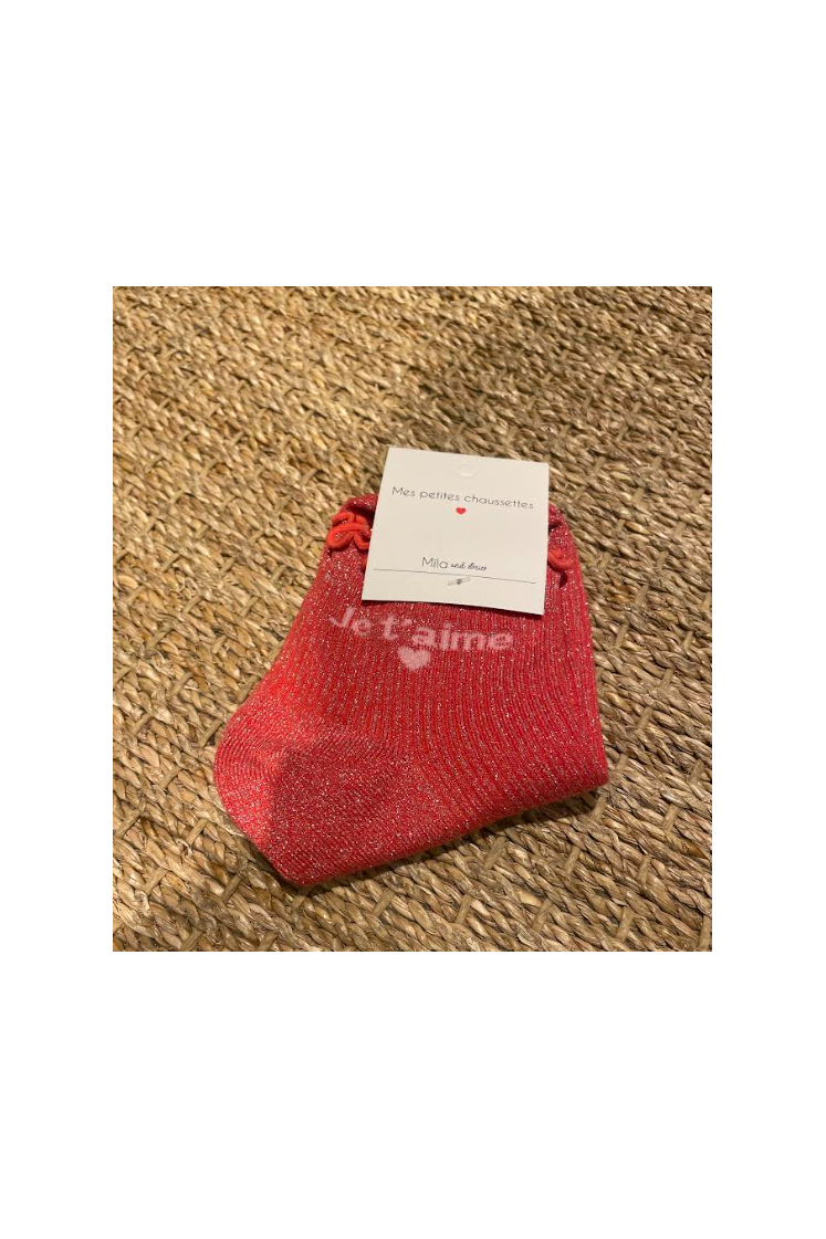 Chaussettes Je t'aime