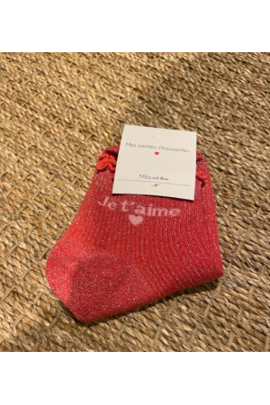 Chaussettes Je t'aime
