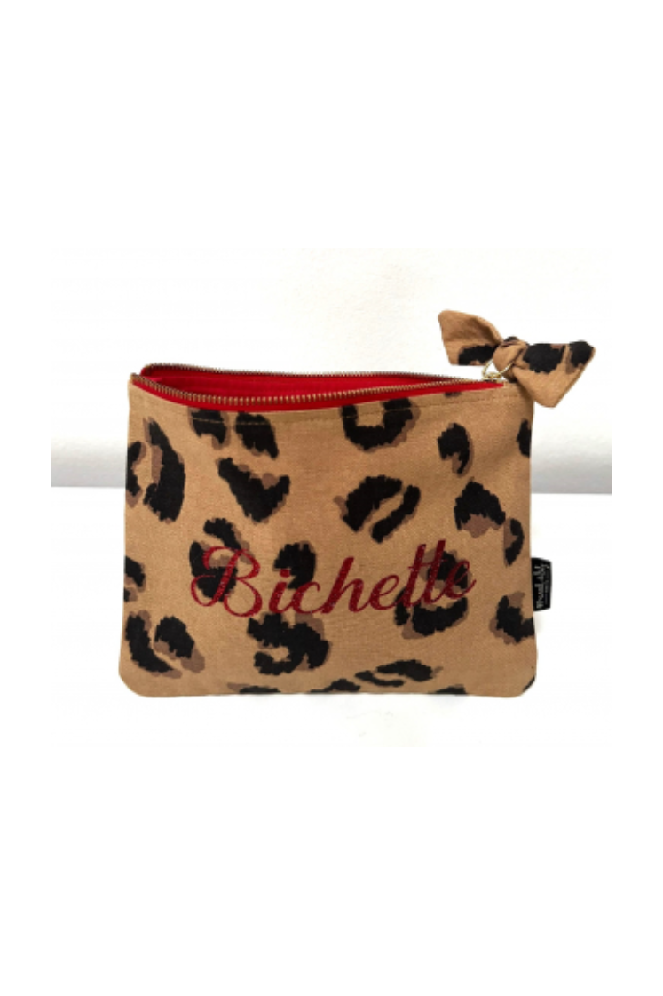 Pochette - Bichette - Léopard
