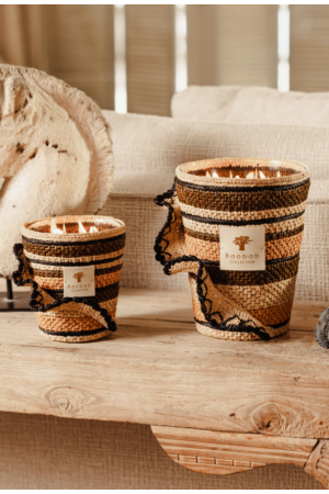 BOUGIE BAOBAB Max 16 Ferry Anjara orchidée - fleur de sel - Ylang-Ylang