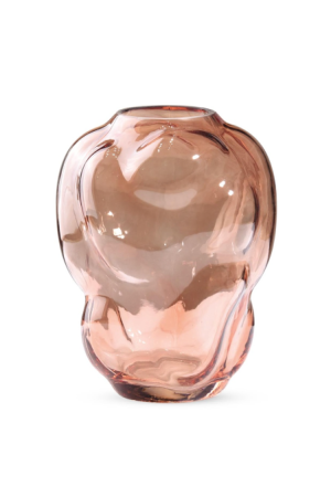 Vase Bubble poudre D15 H19,7cm