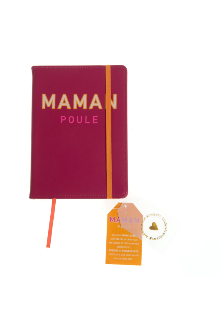 CARNET 13X18 MAMAN POULE