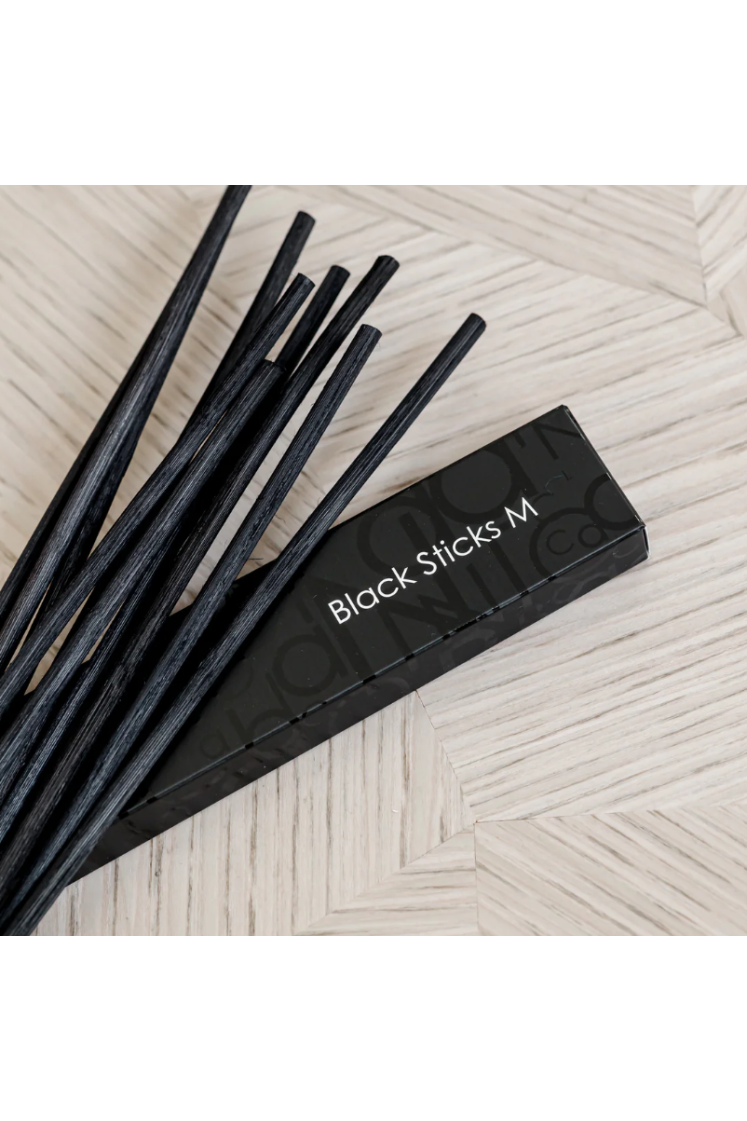 DIFFUSEUR STICKS NOIR 6mm 70cm pour 5L