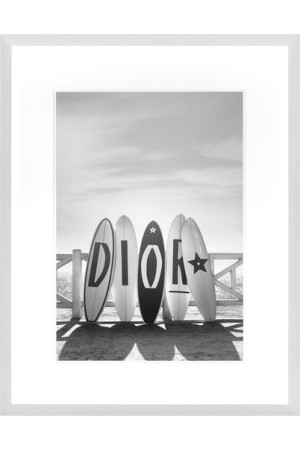 Cadre et affiche Dior surfboards