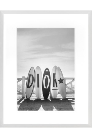 Cadre et affiche Dior surfboards