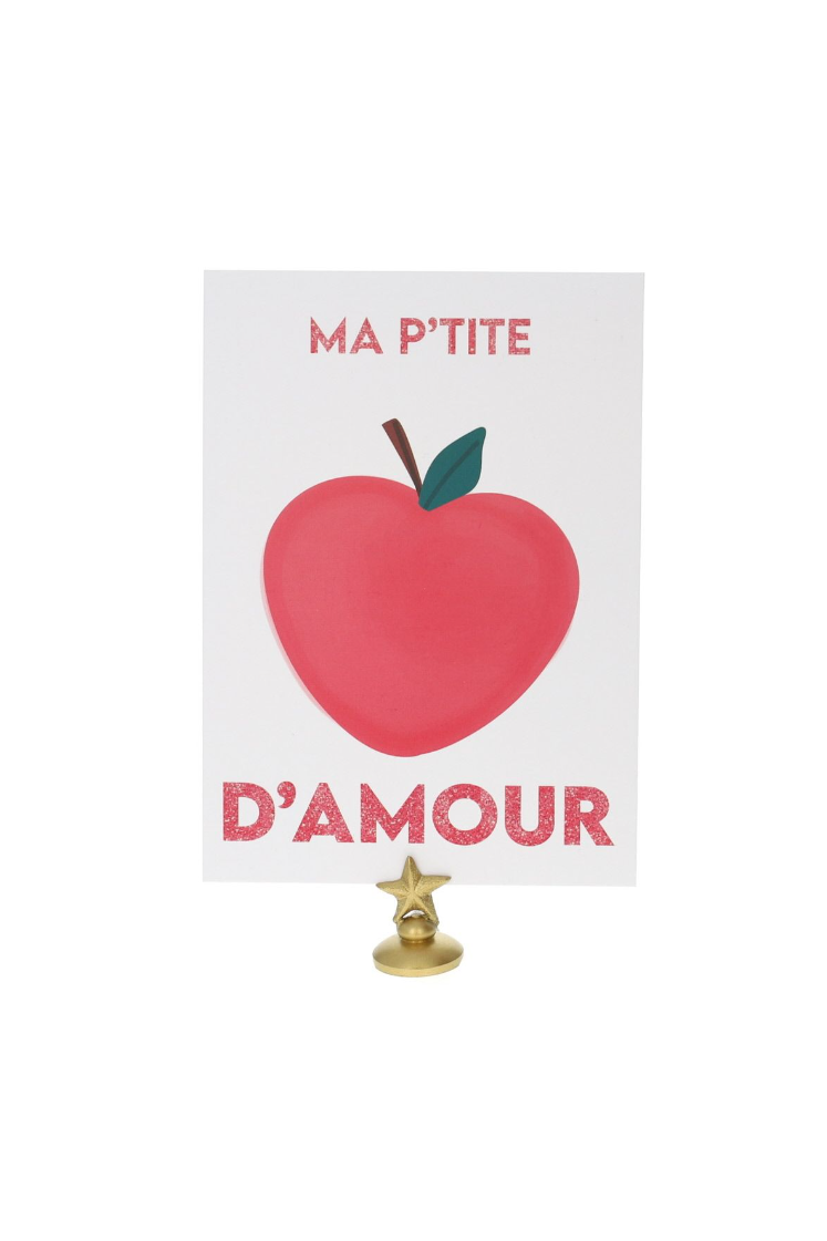 Carte P'tite pomme d'amour