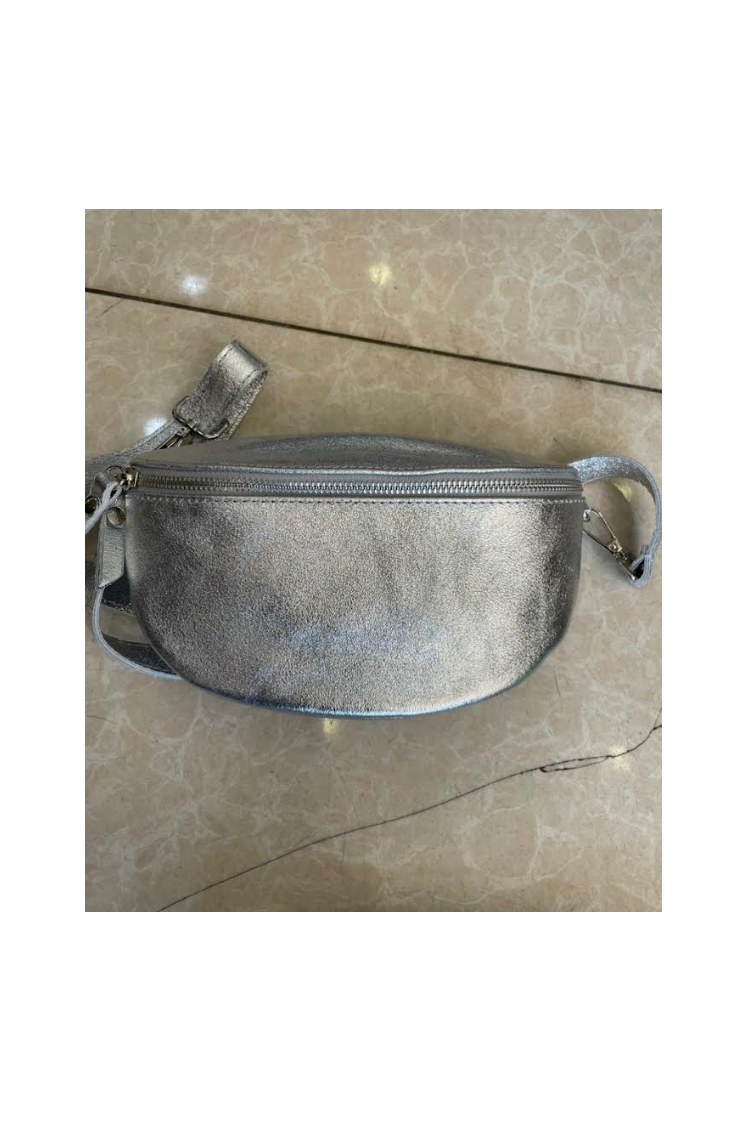 Sac banane en cuir Victorine