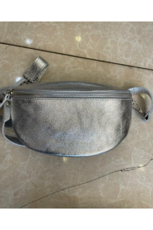 Sac banane en cuir Victorine