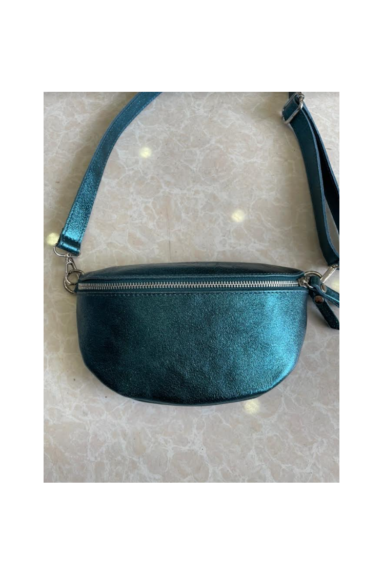 Sac banane en cuir Victorine