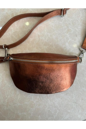 Sac banane en cuir Victorine