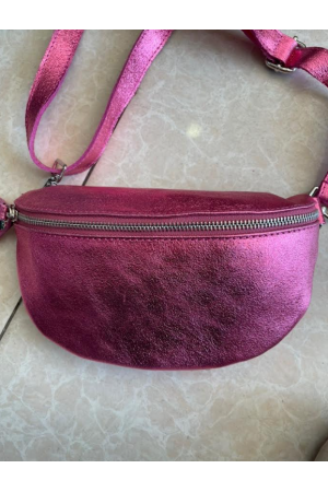 Sac banane en cuir Victorine