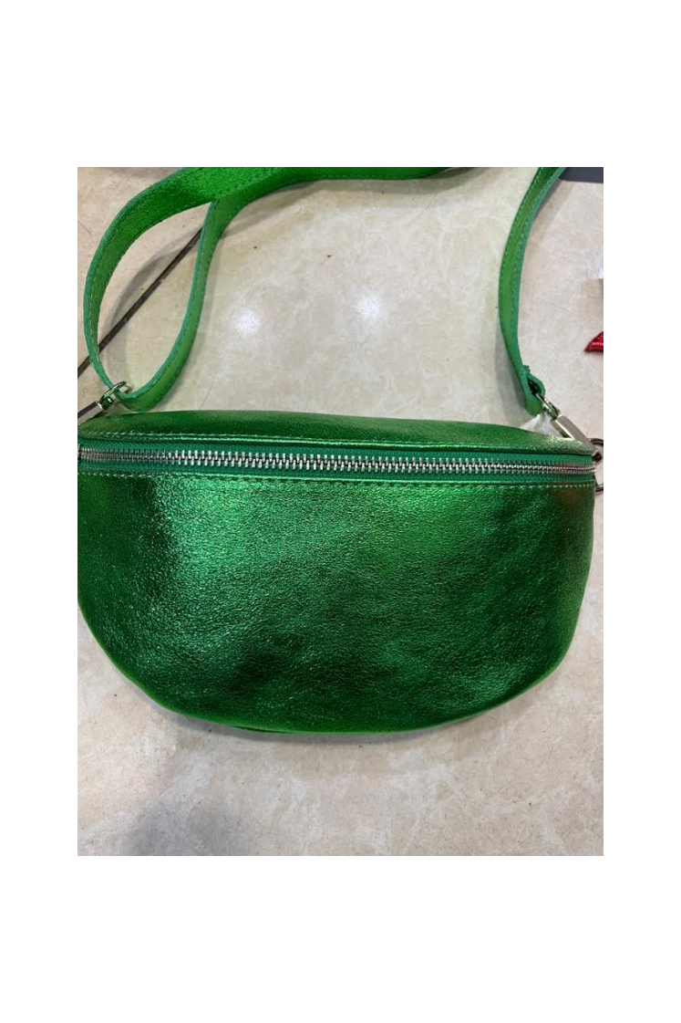 Sac banane en cuir Victorine