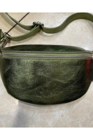 Sac banane en cuir Victorine