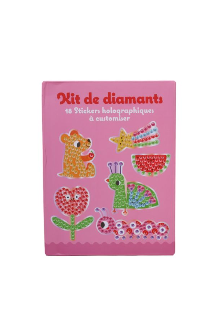 Kit diamants et stickers à customiser